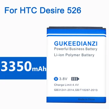 BOPL4100 Nye 3350mAh Udskiftning Mobiltelefon Batteri Til HTC Desire 526 526G 526G+ Dual SIM D526h Lithium-Polymer-Batterier