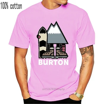 Burton Snowboards Nye Logo T-shirt Størrelse S-5XL