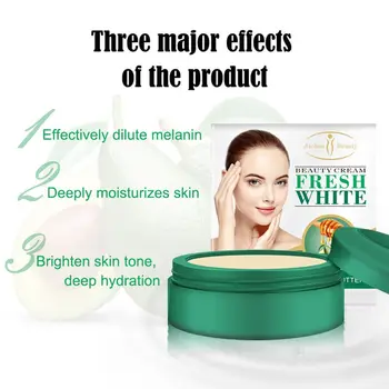 LAIKOU Honning & Shea Pearl Creme Dovne Face Cream Concealer Nærende Lysning Day Cream Skin Repair Fugtgivende Creme til Ansigtet