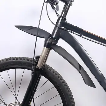 Cykel Tilbehør Cykel Skærmen For MTB 24 26 27.5 29 tommer Mudder Vinger Front/Rear Wheel Fendere monteres Ekstra Længde Bredde Groove