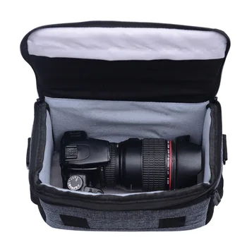 DSLR-Kamera Taske Polyester Skulder Bag Kameraet Sagen, For Canon Nikon Sony Linse Vandtæt Fotografering Foto Taske Plus Størrelse