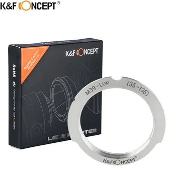 K&F KONCEPT M39-LM-Bajonet-Adapter Ring til Leica 35mm/135mm M39 Mount-objektiver til Leica Leica M3, M2, M1, M4 kamerahuset