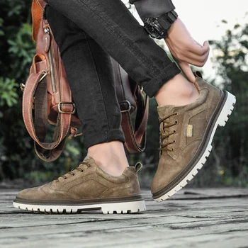 2020 mode mænds sko retro værktøjsholder-sko til mænd casual sko business sko Mænd Sko Sneakers