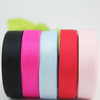 12mm solid farve elastisk bånd 10 yard bra skulder stropper undertøj strække skulderrem sy elastik