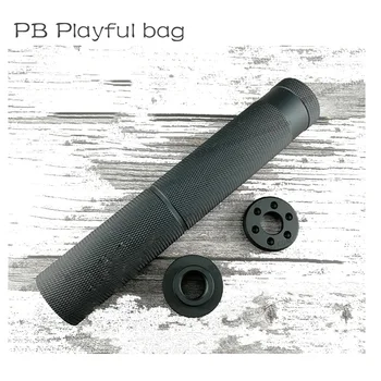 Pb Udendørs sport toy jinming9 vand bullet pistol opgradere materiale lyddæmper HK 14mm concavo-konveks rør omvendt tand MD23