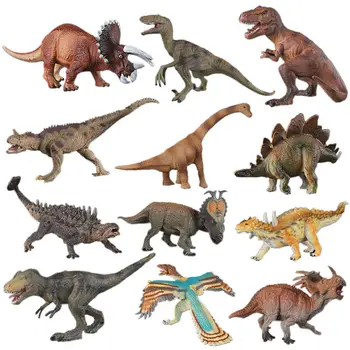 Dinosaur Model Collection Model Toy Gave Ornamenter Jurassic Brachiosaurus Planteædende Dinosaurer Giraf legetøj til børn