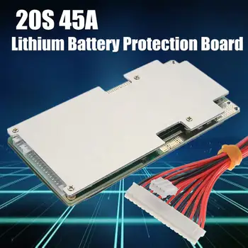 72V 20S 45A Li Lithium-Ion 18650 Batteri Bms Pcb Board Med Beskyttelse Balance Board Modul For Elektrisk Motorcykel E-Cykel