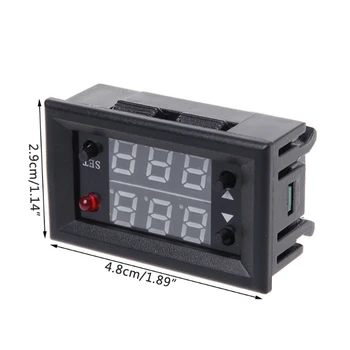 Ny DC 12V -50-120 Mini Termostat Regulator Digital Temperatur Controller-Modulet