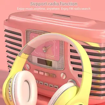 Trådløse Bluetooth Hovedtelefoner Hifi Musik i Stereo Hovedtelefoner støjreducerende Øretelefoner Støtte Radio Hoved-Monteret Headset til Søde Pige