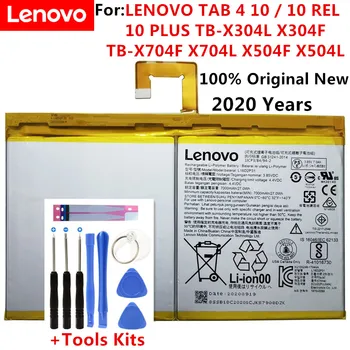Originale Nye 7000mAh Batteri L16D2P31 For LENOVO-FANEN 4 10 / 10 REL / 10 PLUS TB-X304L X304F TB-X704F X704L X504F X504L Batteria