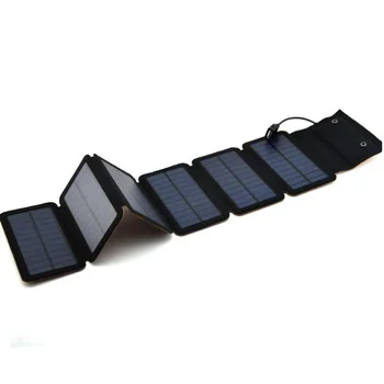 9W Mono Solpaneler Bærbare Oplader Solar Power Bank Udendørs Nødsituation 5V/2A-Power Oplader til Mobiltelefon Tabletter