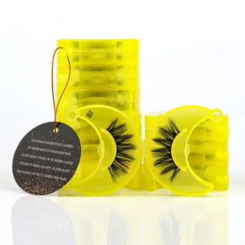SHIDISHANGPIN Engros Mink Vipper Naturlige Falske Øjenvipper for Makeup Øjenvipper 3D Mink Eyelash Volumen Eyelash Bulk Engros Vipper