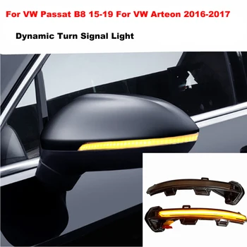 Bil Dynamisk LED-blinklys Lys bakspejlet Blinker Indikatoren For VW Passat B8 2016 2017 2018