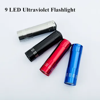 2pc Bærbare Mini UV-Lys (Ultraviolet Lommelygte Torch Lomme Lys Vandtæt Lygte Led Pet Urin Pletter Detektor Scorpion