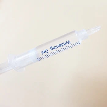 3 stykker 5ml dental rengøring tand sprøjte gel mundhygiejne, blege, tandblegning gel