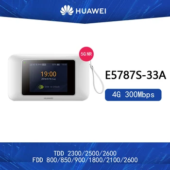 Ulåst Huawei E5787 E5787S-33A hotspot 300mbps 4g lte router Cat6 WiFi Router med SIM-kort slot 4G Bands(1/3/5/7/8/28/40)