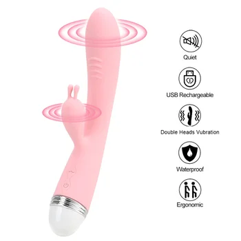 VATINE 10 Speed Kanin Vibratorer G-spot Massager Vagina, Klitoris Stimulator Kvindelige Masturbator Sex Legetøj Til Kvinder Dildo Vibrator