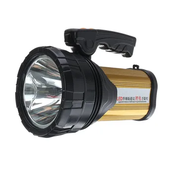 High Power Super Bright LED Lygte Udendørs Håndholdte Bærbare Spotlight Lygte Genopladelig Lommelygte USB Lange Skud Lampe