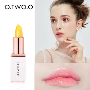 O. TO.O Farver skiftende Langvarig Hygiejnisk Læift Fugtgivende Anti Tør Lip Stick Makeup Lip Care Officielle Produkt