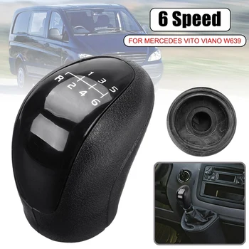 NY-6 Speed Car Gear Shift-Knap Dæksel Shifter Håndtaget Stick Til Mercedes Vito Viano Sprinter Ii / Vw Crafter