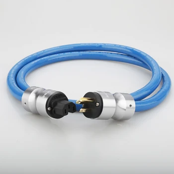 Høj Kvalitet Audiocrast P111 OS Magt EMC-Skjold, at Netledningen Sølv Forgyldt HIFI Netledningen Kabel