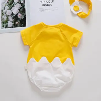 Nyfødte Baby Rompers Super søde æg Kids Tøj drenge Pige Jumpsuits Roupas De Bebe Infantil Baby Sport, Tøj