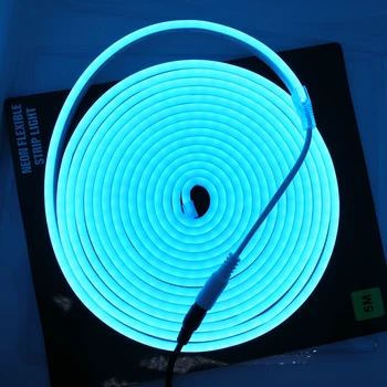 5M/roll 12V LED Neon Lys Fleksibel LED strip SMD 2835 Vandtæt Til DIY Hjem Belysning Ferie Dekoration