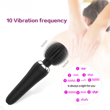 G Spot Dildo Vibrator til Kvinden Silikone, Vandtæt 10 Tilstande Vibrador Klitoris Massager Kvindelige Masturbator sexlegetøj til Kvinde