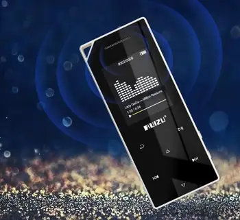 Ruizu D05 Bluetooth, 8GB/16GB LED Touch-Skærm MP3-Afspiller, Bluetooth 4.0 FM-Sender e-Bog Lyd-Optagelse MP3