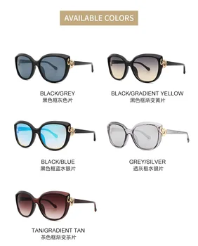 2020 Nye Sexet Kat Øjne Slange Solbriller Kvinder Ladies Fashion Nuancer UV400 Vintage Briller Oculos De Sol, Lunette De Soleil Gafas