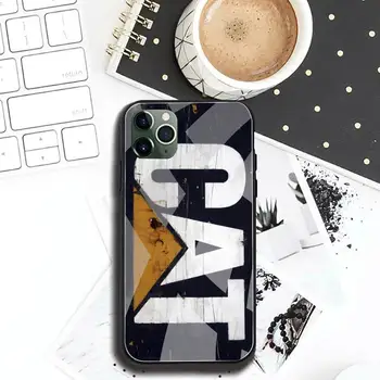 Caterpillar logo Telefon, Sag Hærdet Glas Til iPhone 11 Pro XR XS MAX 8 X 7 6S 6 Plus SE 2020 sag