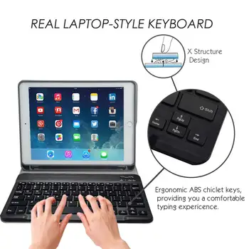 Spansk russisk baggrundsbelyst Tastatur taske til iPad Luft 3 10.5 2019 tilfældet for iPad Pro 10.5 2017 Dække funda spansk russisk Tastatur