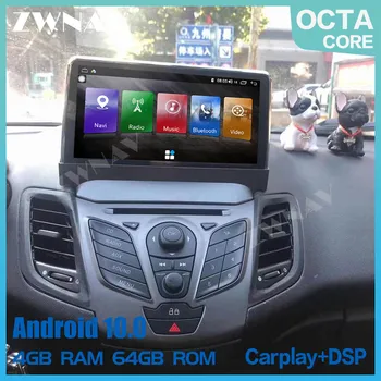 DSP Carplay Android 10 skærmen mms-afspiller Til Ford Ecosport 2009-2013 GPS navigation Auto Audio Radio stereo BT head unit