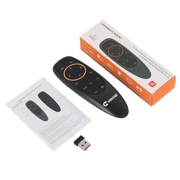 G10 G10S Pro Stemme Fjernbetjening 2.4 G Wireless Air Mouse Gyroskop IR-Læring til Android tv box HK1 H96 Antal X96 mini