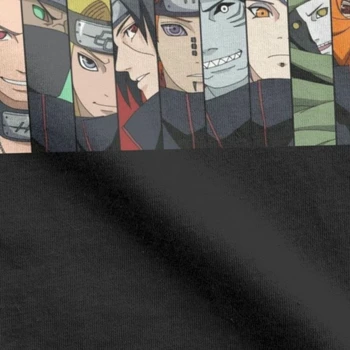 ANBU Naruto Itachi Uchiha Sasuke Akatsuki Pein Mænds T-Shirt Harajuku Japan Sjove t-shirts Camisas Toppe T-Shirt i Bomuld Print Toppe