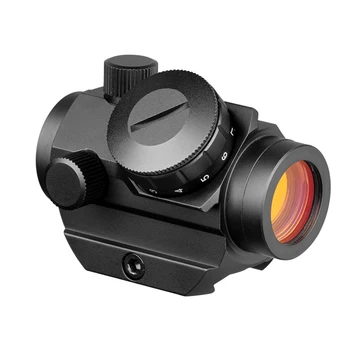 Red Dot Sight Laser Picatinny Skinne Mount 20mm Taktiske Jagt M1 Red Dot Sight Airsoft Red Dot Anvendelsesområde Med Høje Mount Jernbane
