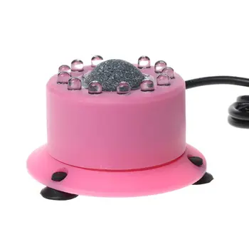 Mini Farverige Dykkede 12 LED-Lys lufttæppe Bobler Akvarium Tilbehør