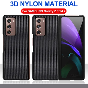 Fold Z 2 Nylon taske Til Samsung Galaxy Z-fold 2 5G cover Til Samsung Z-fold 2 fold 2 Luksus Tilbage mobiltelefon sag fundas