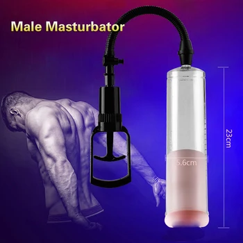 Mænd Penis Pump-Penis Udvidelsen Penis Pumper Cock Extender-Vacuum Pumpe Til Mænd Pik Erektion Bistå Enheden Mandlige Masturbator