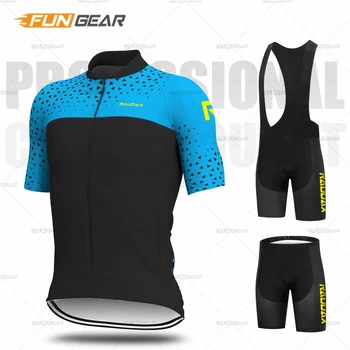 Mænd Tøj 2019 Pro Team Cycling Jersey Sat Cyklus Cltohing Åndbar Uniform Ropa Ciclismo Hombre Triathlon Skinsuit