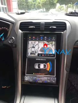 Android 12,1 tommer Lodret skærm bil radio For Ford-Mondeo Fusion MK5 2013-2020 bil stereo-GPS navigation mms-MP3-afspiller