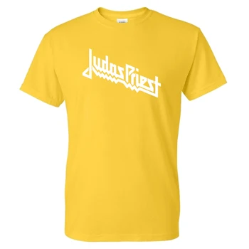 Judas Priest Print T-Shirt Berømte Musik-Band Streetwear Mænd Kvinder Bomulds-Tshirt Heavy Metal-Mode T-Shirt, Sport Toppe Tøj
