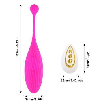 Vaginal Vibrator APP Trådløse Bluetooth-Kontrol G-spot Massage Sex Legetøj til Kvinder Klitoris Stimulator Vibrerende Dildo Æg