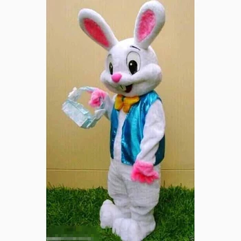 Cosplay kostumer Kager Professionel Påske Bunny Maskot kostume Fejl Kanin Hare Påske Voksen Mascot