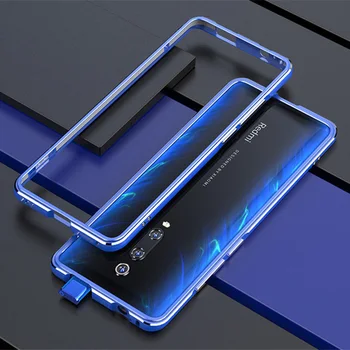 For Xiaomi redmi k30 Tilfælde Metal Ramme Dobbelt Farve Aluminium Bumper Beskytter Dækning for Xiaomi redmi k30 k20 pro Sag