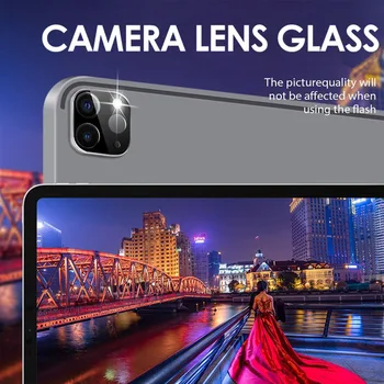 9D hærdet glas til Apple iPad pro 12.9 2020 2018 skærmbeskytter til iPad 12.9 3rd 4th Gen glas Vagt kamera Linse Protector
