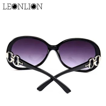 LeonLion 2021 Overdimensionerede Gradient Damer Solbriller Kvinder Brand Designer Klassiske Solbriller Vintage Oculos De Sol Gafas