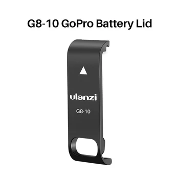 Ulanzi G8-10 Gopro Hero Sort 8 Plast Batteridækslet Aftageligt Låg Type-C Opladning Beskyttende Shell Tilbehør