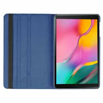 Taske Til Samsung Galaxy Tab Et 8.0 tommer 2019 S Pen 360 Roterende Læder Stå Cover For Galaxy Tab SM-P200 SM-P205 Funda Sag