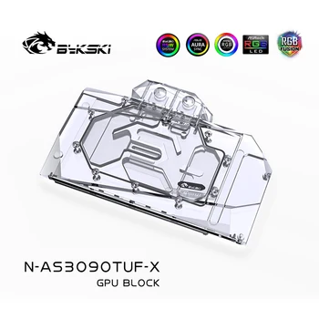 Bykski GPU Vand Blokere For ASUS TUF RTX 3090 24G GAMING,3080 10G, Fuld Dækning Watercooler ,N-AS3090TUF-X